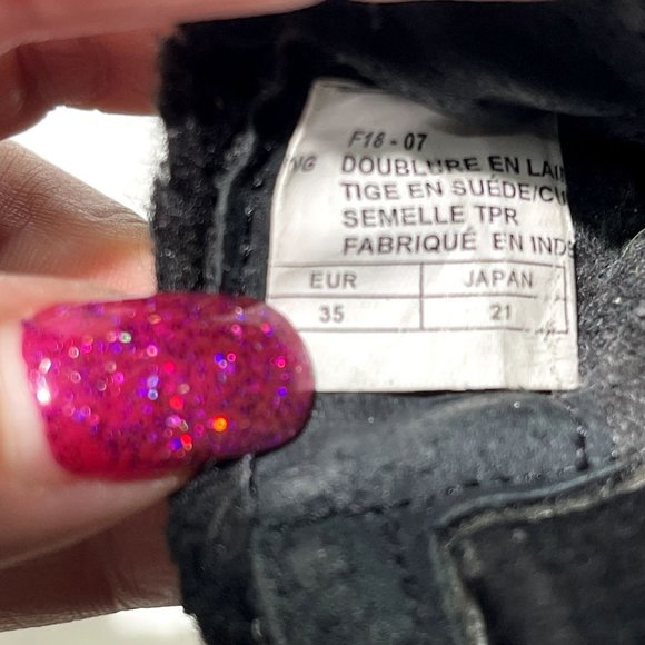 EMU‎ Australia Pioneer Teens Ankle Chelsea Boots Black Size K3 - Picture 9 of 13